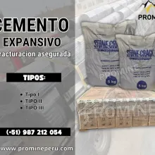 Cemento expansivo Demolición asegurada