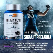  Energía natural y potencia masculina con Shilajit Premium 