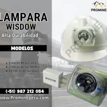 Lampara Minera 4A - Iluminación Industrial Subterránea
