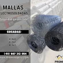 Malla Electrosoldada 3x3 y 4x4 Refuerzo Eficiente 
