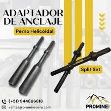 Adaptador Minero Instalación pernos y split set