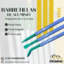 Barretillas de Aluminio de 2 a 14 pies mineria