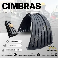 Cimbra Metálica Arco para Mina Estructura 