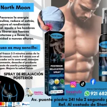 Spray de relajación posterior North Moon PUENTE PIEDRA 