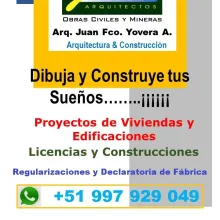Planos Arquitecto Proyectista y Constructor Lima y Provinc
