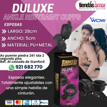 Deluxe Ankle Restraint Cuffs Lubricantes Accesorios Consola