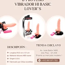 B-PROTESIS VIBRADOR HI BASIC LOVERS
