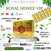 Royal Honey Vip Vibradores Preservativos Fetish y Bondage 