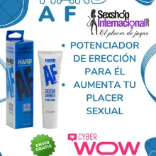 HARD AF POTENCIADOR DE ERECCIÓN CONTROLA LA EYACULACIÓN 