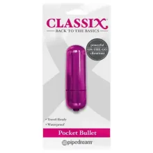 VIBRADOR CLASICO POCKET MINI BULLETS VARIADOS