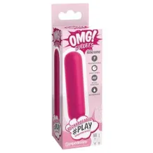 VIBRADOR OMG BALA RECARGABLE ROJO