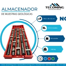 ALMACENADOR DE MUESTRAS GEOLÓGICAS NQ 
