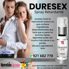 Duresex Spray Retardante TIENDAS AMOR 241- SEXSHOP Juguetes