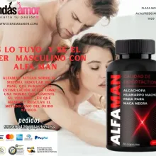 ALFA MAN 100 ORIGINAL ESPECIAL PARA MEJORAR EL TAMAÑO