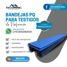BANDEJAS PQ PARA TESTIGOS 