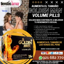 Golden Man Volume Pills Anillos Consoladores Exitantes 