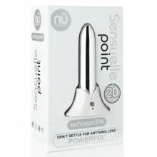 VIBRADOR SENSUELLE NU 20 PLATA 