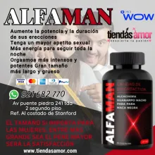 Alfaman natural Las cápsulas 1 para alargar el pene