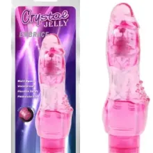 VIBRADOR CRYSTAL JELLY EMBRACE