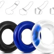 ANILLOS RETARDANTE DE DONUT STAY HARD PACK 3 