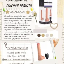 CONSOLADOR DE EMPUJE 7X CONTROL REMOTO