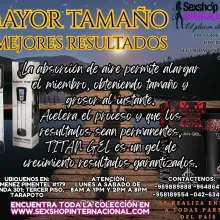 GEL DE CREMIENTO 100 GARANTIZADOS LOS RESULTADOS SON IMPRES