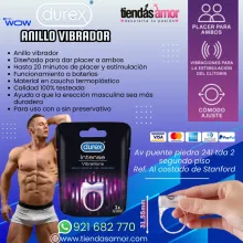 Anillo Vibrador Durex Play ofrecemos gran variedad de juguet