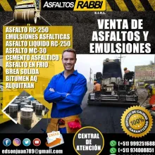 SUPER GRAN VENTA DE BREA SOLIDA DE 14 KILOS ASFALTO MC30