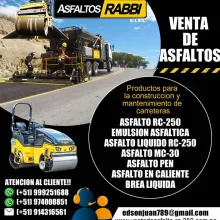 VENDO BREA LIQUIDA PARA HUTILIZACION DE GALPONES RC-250 PEN