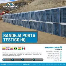 BANDEJAS DE PLASTICO HQ - PRODUCTOS PARA EXPLORACION MINERA