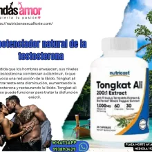 Tongkat ali es un potenciador natural 