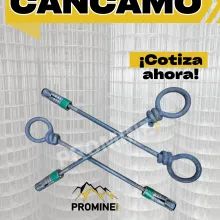 Cáncamo 5 8 Anclaje Mecánico Minero Cáncamo de Expansión