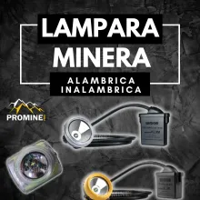 Lámpara Minera KL9M Alámbrica Iluminación minera