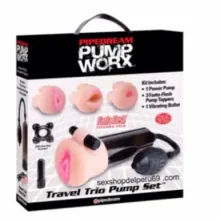ACARICIADOR TRAVEL TRIO PUMP WORX