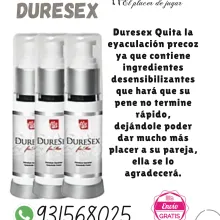 DURESEX RETARDANTE ACTUA EN 5 MIN - SEXSHOP LIMA