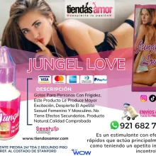 Jungel Love Gotas Retardantes Potencia Sexual Vibradores Exi