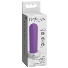 VIBRADOR BALA RECARGABLE PARA ELLA PURPURA