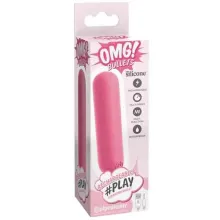 VIBRADOR OMG BALA RECARGABLE ROSA