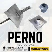 Perno Helicoidal Seguridad que se Atornilla en la Roca