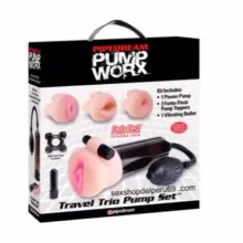 ACARICIADOR TRAVEL TRIO PUMP WORX