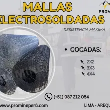 Malla Electrosoldada de Refuerzo Estructural
