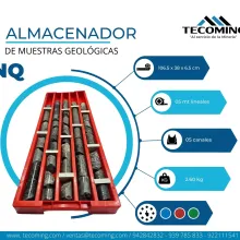 BANDEJAS PARA ALMACENAMIENTO DE MINERALES NQ