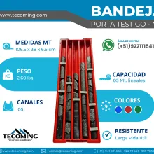 ALMACENAMIENTO DE NÚCLEOS BANDEJAS RESISTENTES PARA MINERÍ