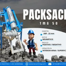 PACKSACK - EQUIPO NEUMÁTICO PARA MINERÍA Y GEOLOGÍA