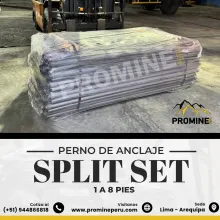 Split Set Anclaje de Fricción Minero Lima