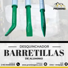 Barretilla de Aluminio Desquinchador Minero Lima