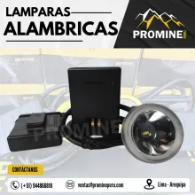 Lámpara Alámbrica Minera Luz KL9M Iluminación