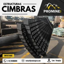 Cimbras Viga H4 Arcos Estructura Sostenimiento
