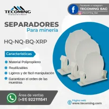 Separadores para División de Muestras Geológicas