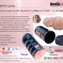 Vacuum cup Masturbator Vagina Pretty Love Potencia Sexua